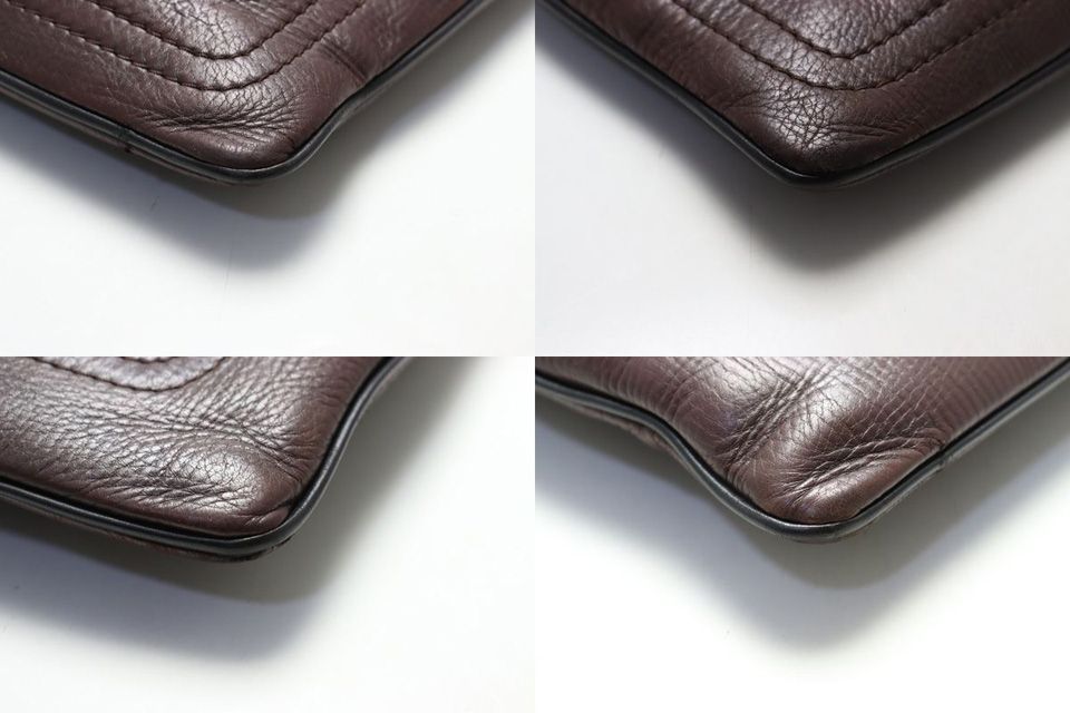 Louis Vuitton Utah Sac Plat Leather Shoulder Bag Bali — view 4