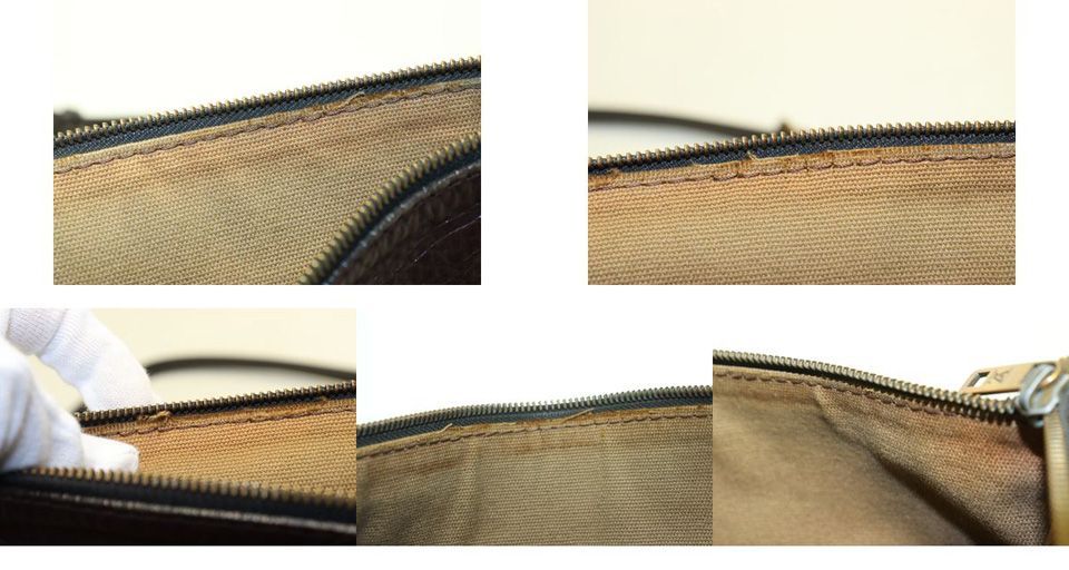 Louis Vuitton Utah Sac Plat Leather Shoulder Bag Bali — view 9