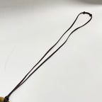 Hermes Pendant Buffalo Horn Lacquer Ishim Brown Orange — view 3