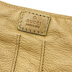 Gucci Gloves Leather Cashmere Brown — view 3
