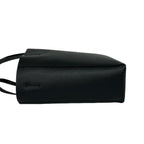 Celine Vertical Cabas Leather 2-Way Shoulder Bag Tote Black — view 5