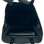 Celine Vertical Cabas Leather 2-Way Shoulder Bag Tote Black — view 9