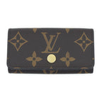 Louis Vuitton Multicles 4 Quadruple Strand Key Case Monogram Key Holder Trifold