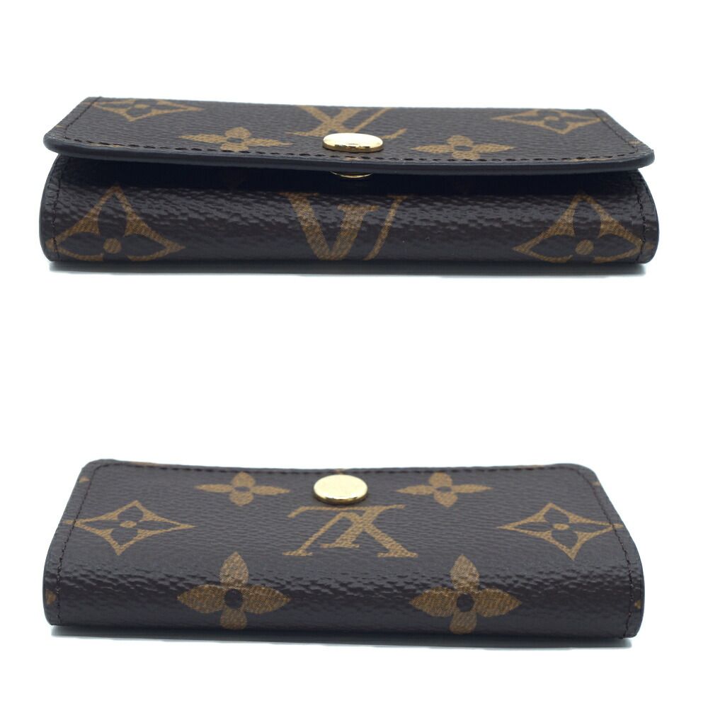 Louis Vuitton Multicles 4 Quadruple Strand Key Case Monogram Key Holder Trifold — view 3