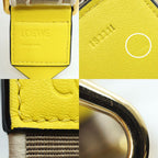 Loewe Anagram Lemon Shoulder Strap Jacquard Yellow Beige — view 9