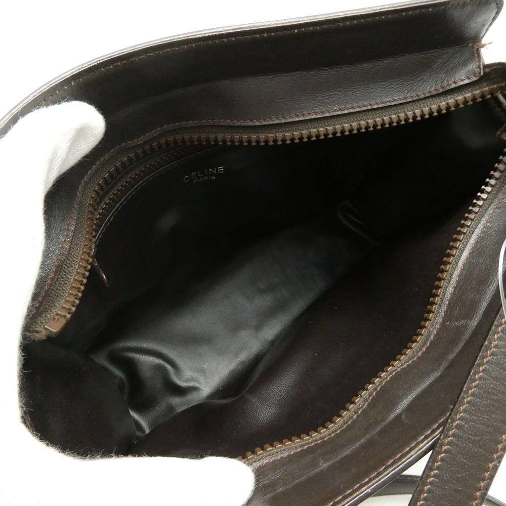 Celine Shoulder Bag Triomphe All Over Pattern — view 7