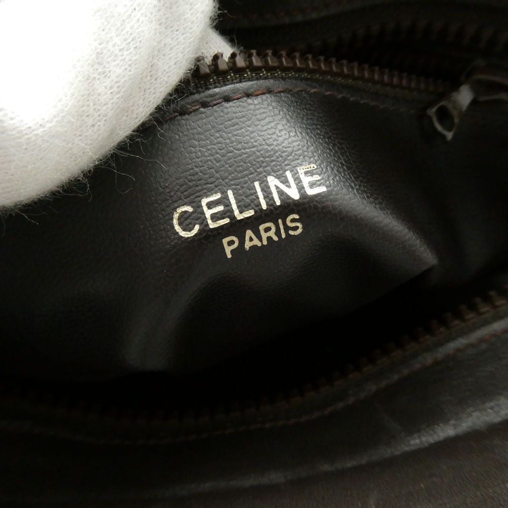 Celine Shoulder Bag Triomphe All Over Pattern — view 8
