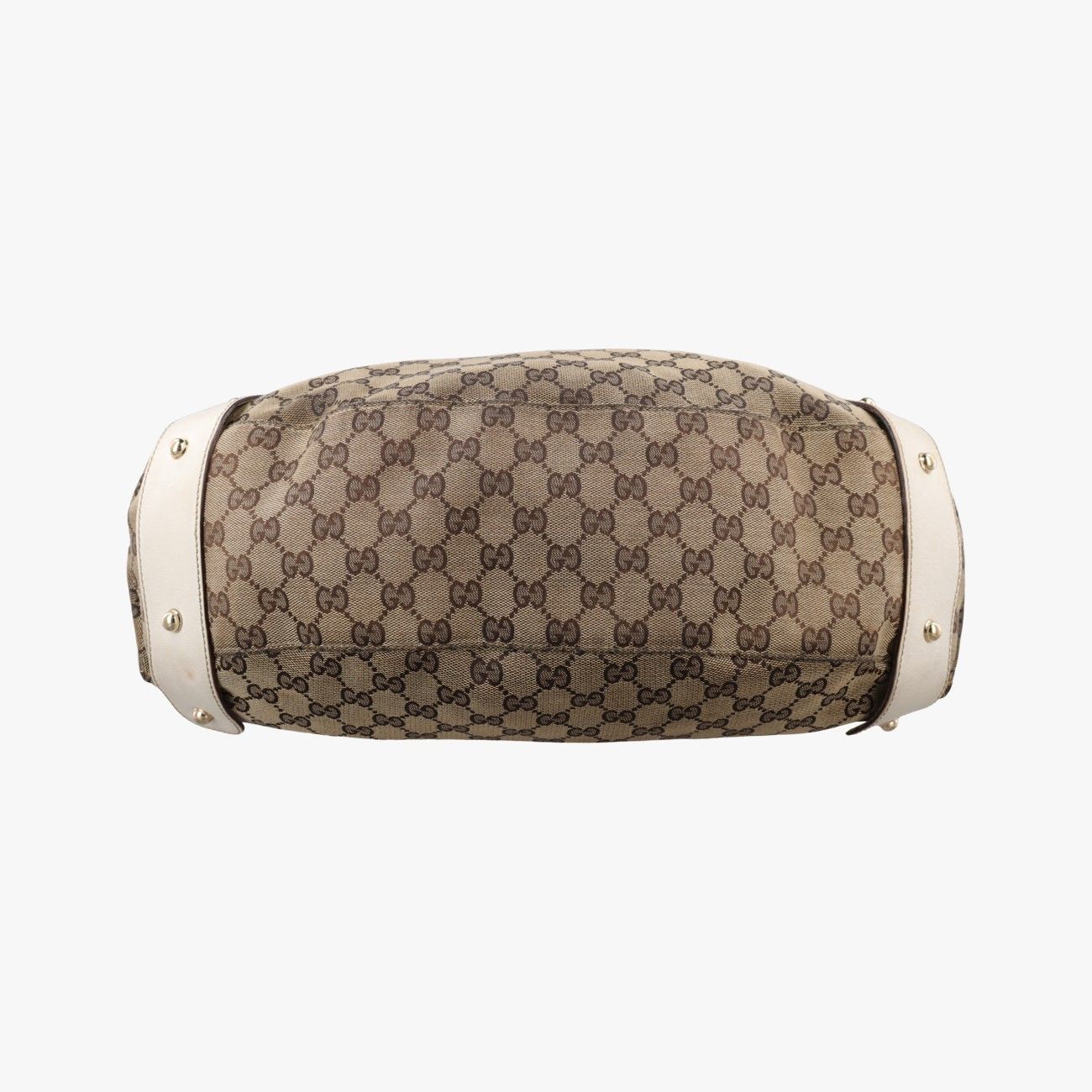 Gucci Pelham Hobo Brown White Canvas Leather — view 3
