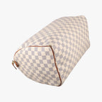 Louis Vuitton Speedy 35 Azur Damier Canvas Handbag — view 7