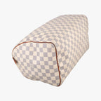 Louis Vuitton Speedy 35 Azur Damier Canvas Handbag — view 5