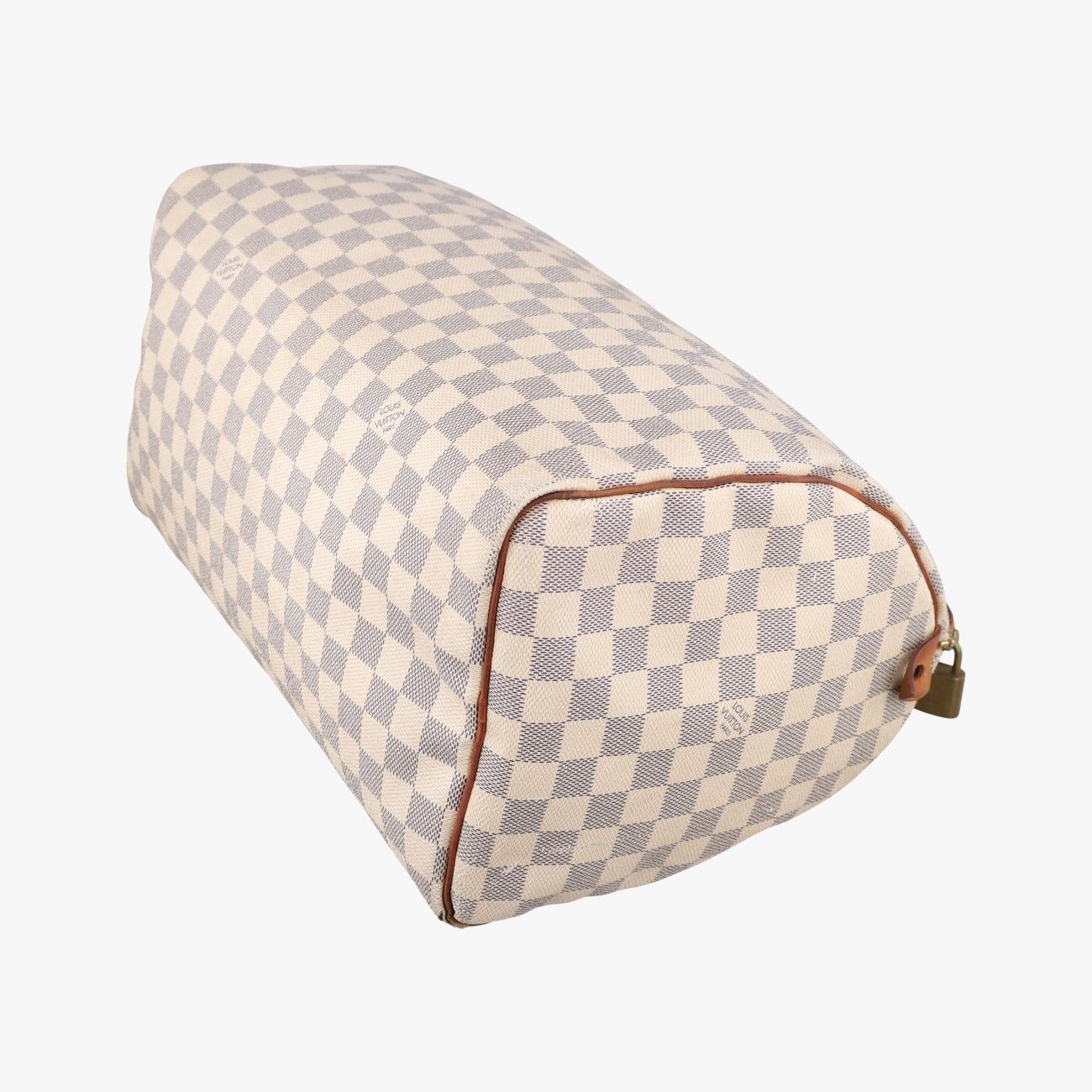 Louis Vuitton Speedy 35 Azur Damier Canvas Handbag — view 4