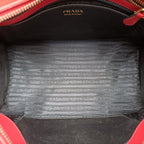 Prada Esplanade Red Saffiano Leather Handbag — view 9