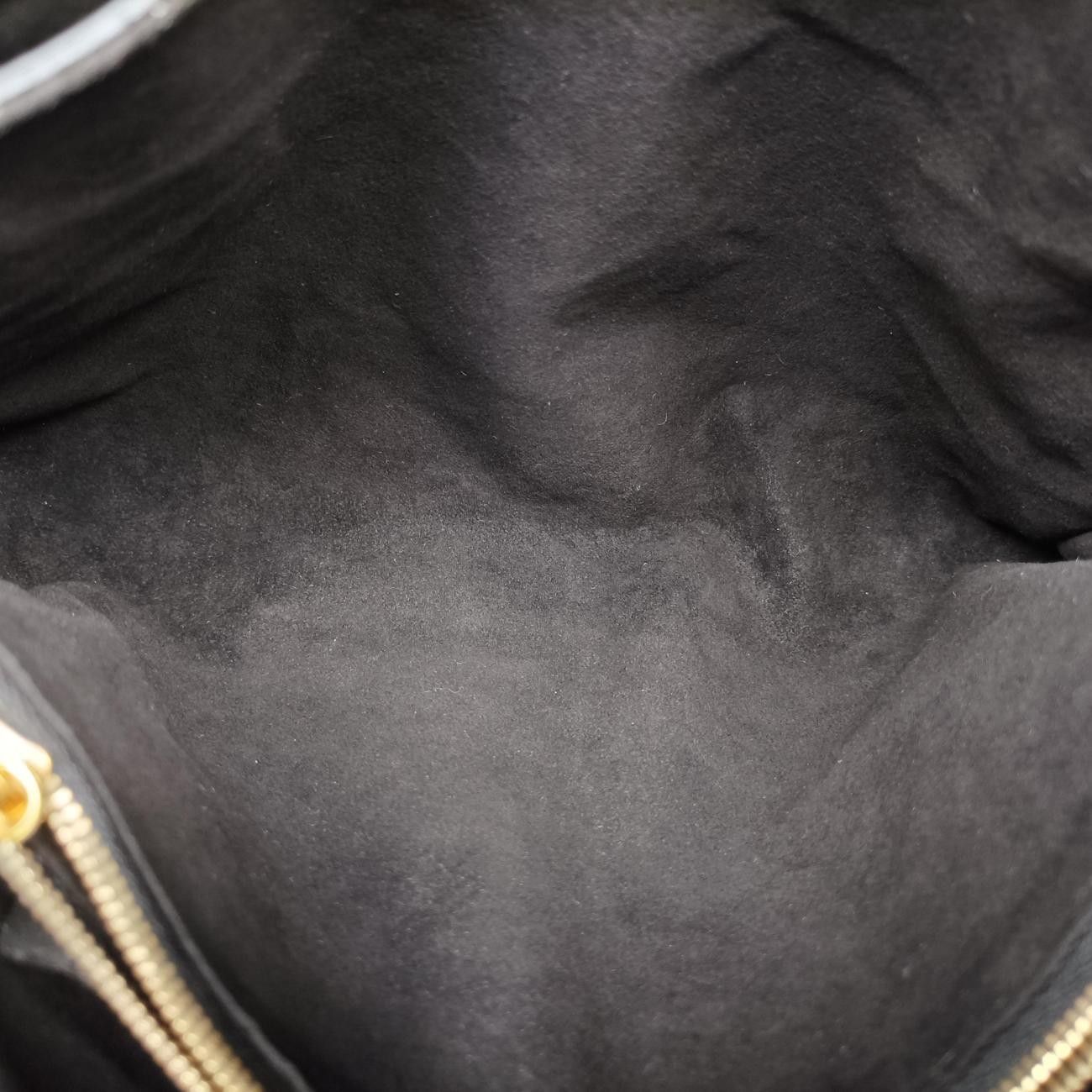 Louis Vuitton Pallas Chain Monogram Brown Noir Canvas Calf Leather Handbag — view 9