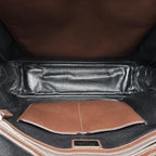 Prada Business Briefcase Brown Saffiano Leather 7 a — view 9