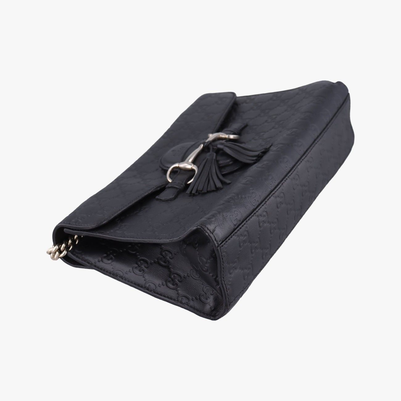 Gucci Emily Black Leather Shoulder — view 5