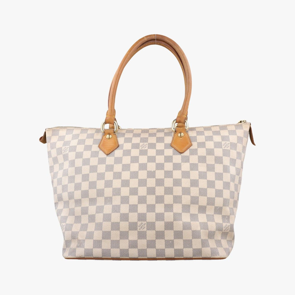 Louis Vuitton Saleya MM Azur Damier Canvas Shoulder