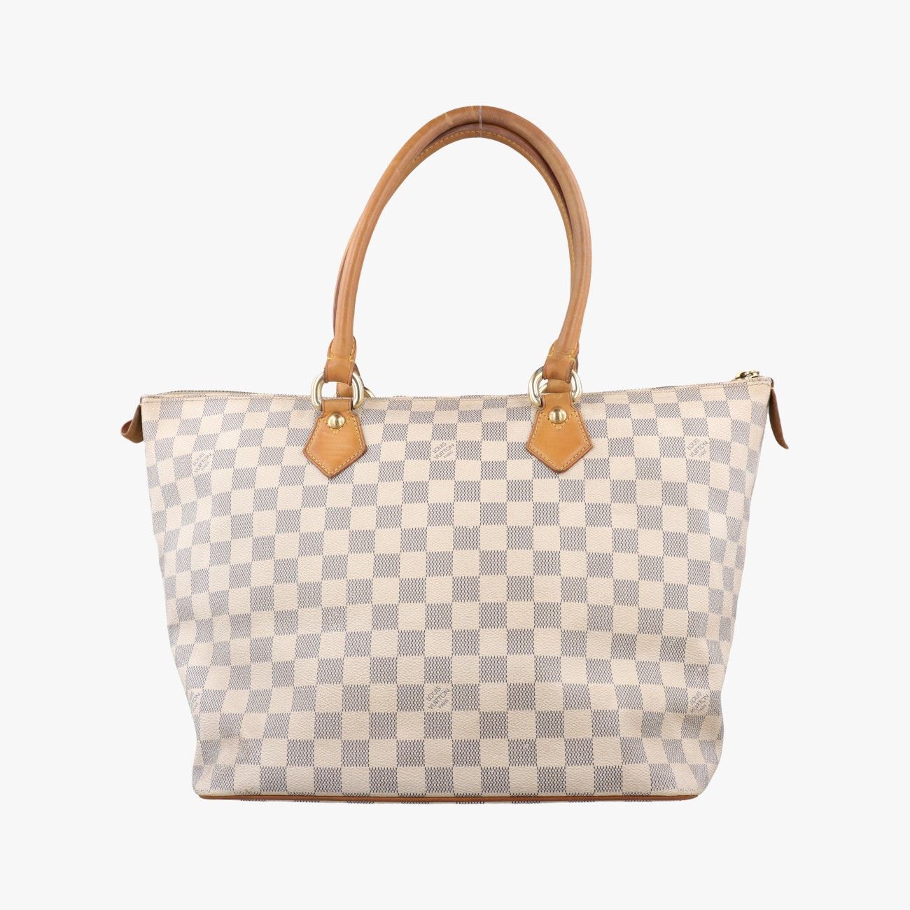Louis Vuitton Saleya MM Azur Damier Canvas Shoulder