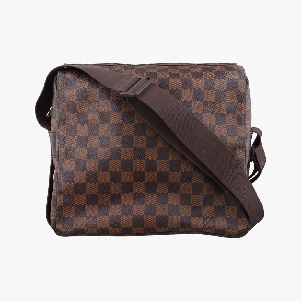 Louis Vuitton Naviglio Ebene Damier Canvas Shoulder