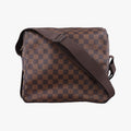 Louis Vuitton Naviglio Ebene Damier Canvas Shoulder