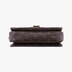 Louis Vuitton Pochette Metis MM Monogram Brown Canvas Handbag — view 3