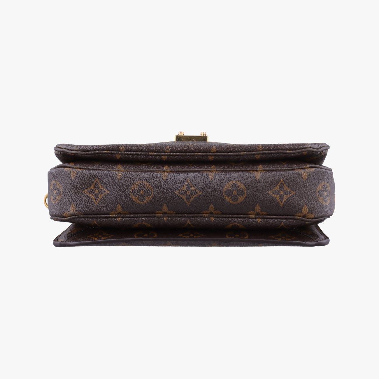 Louis Vuitton Pochette Metis MM Monogram Brown Canvas Handbag — view 3