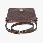 Louis Vuitton Pochette Metis MM Monogram Brown Canvas Handbag — view 8