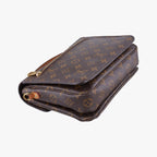 Louis Vuitton Pochette Metis MM Monogram Brown Canvas Handbag — view 7
