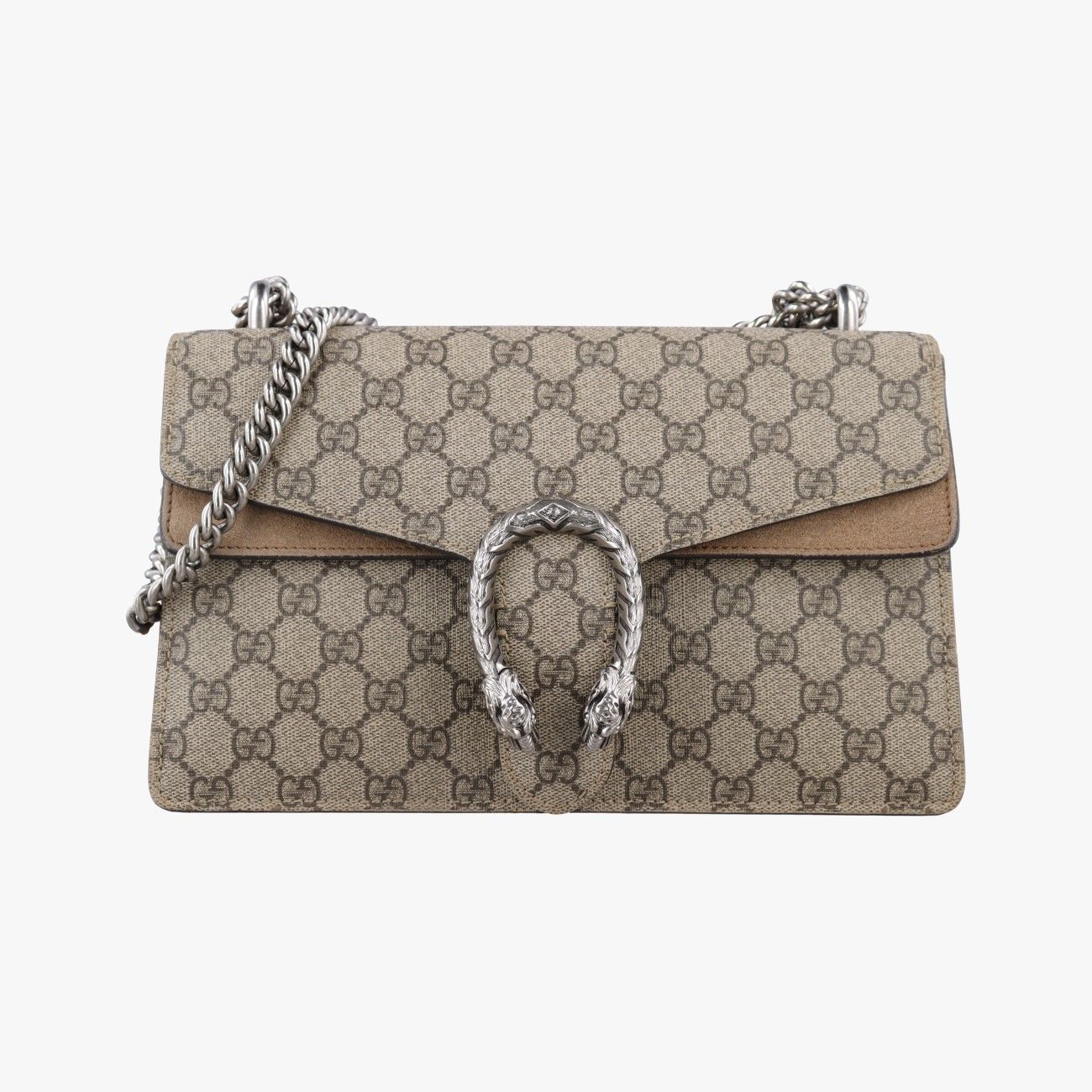 Gucci Dionysus Brown Canvas Shoulder