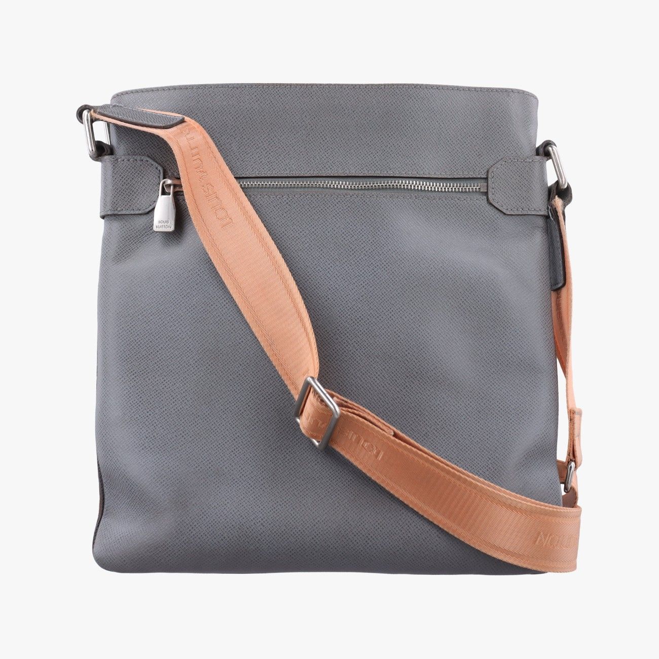Louis Vuitton Sacha Glacier Gray Taiga Shoulder