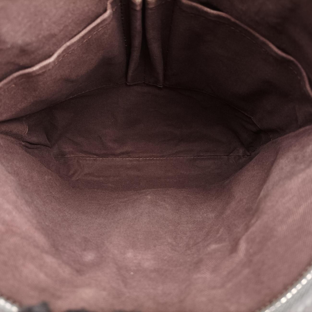 Louis Vuitton Sacha Glacier Gray Taiga Shoulder — view 9
