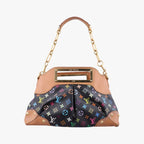 Louis Vuitton Judy MM Noir Monogram Multicolor Shoulder