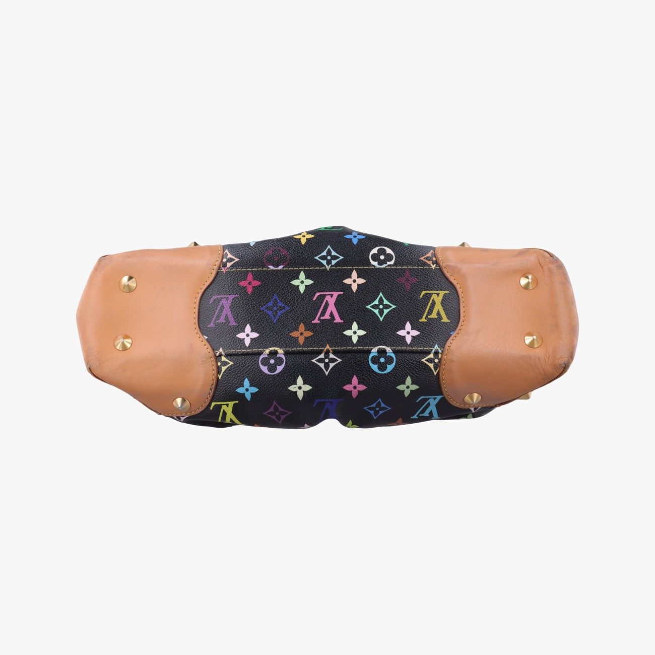 Louis Vuitton Judy MM Noir Monogram Multicolor Shoulder — view 3