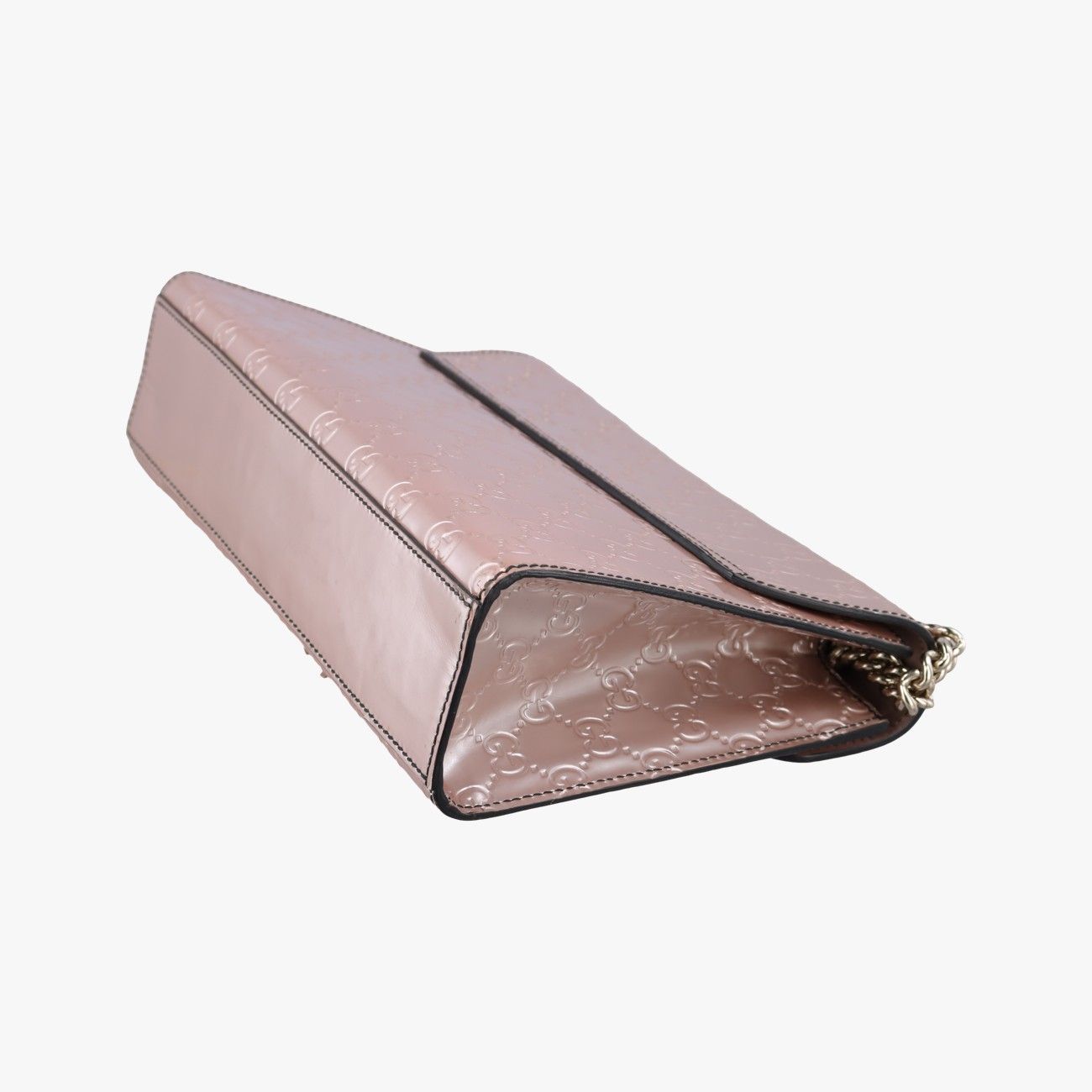 Gucci Emily Pink Patent Shoulder — view 6