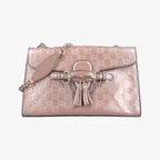 Gucci Emily Pink Patent Shoulder