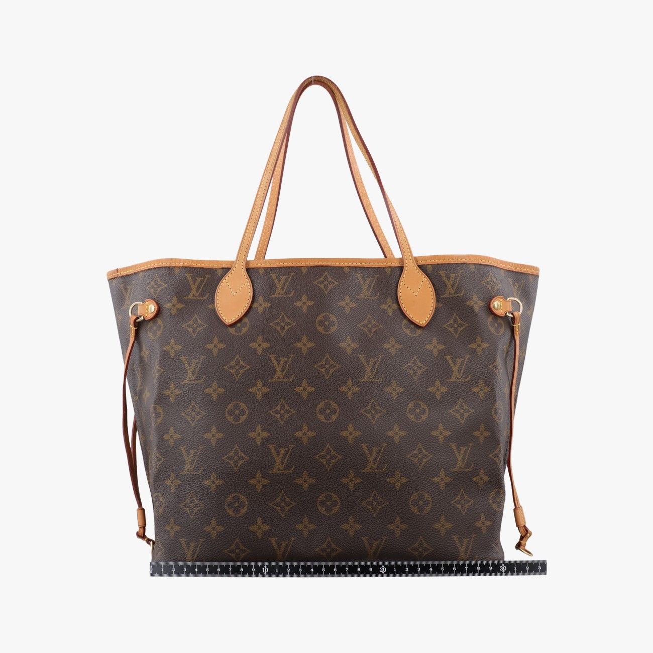 Louis Vuitton Neverfull MM Monogram Brown Canvas — view 2