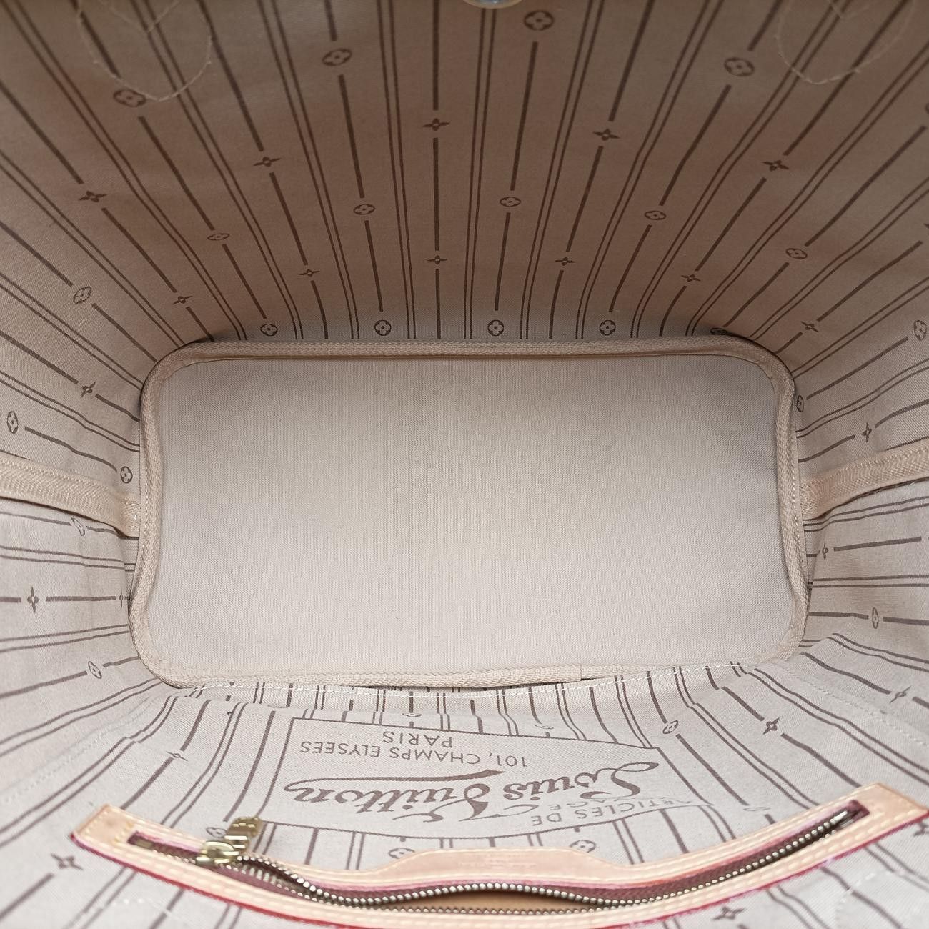 Louis Vuitton Neverfull MM Monogram Brown Canvas — view 9