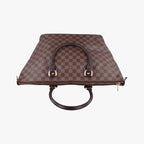 Louis Vuitton Saleya MM Ebene Damier Canvas Handbag — view 8