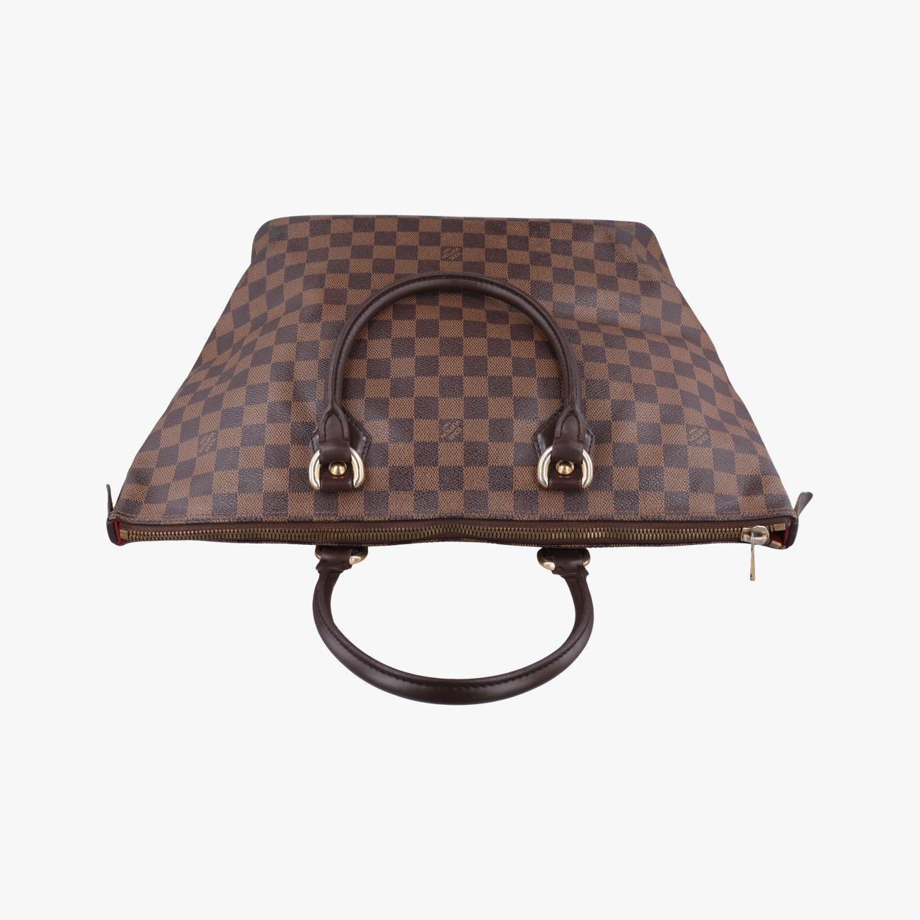 Louis Vuitton Saleya MM Ebene Damier Canvas Handbag — view 8