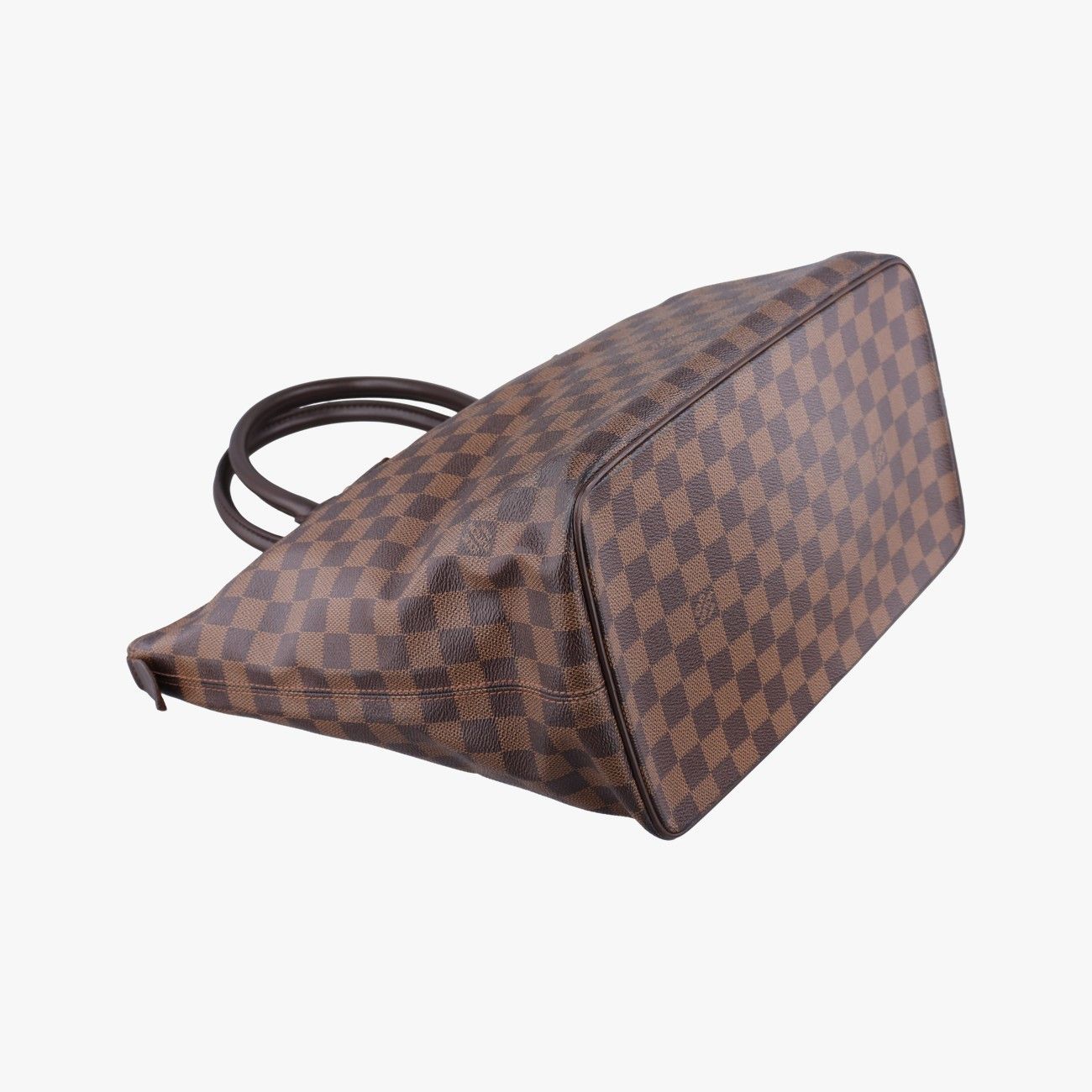 Louis Vuitton Saleya MM Ebene Damier Canvas Handbag — view 5