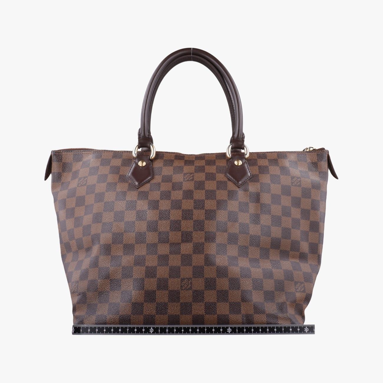 Louis Vuitton Saleya MM Ebene Damier Canvas Handbag — view 2