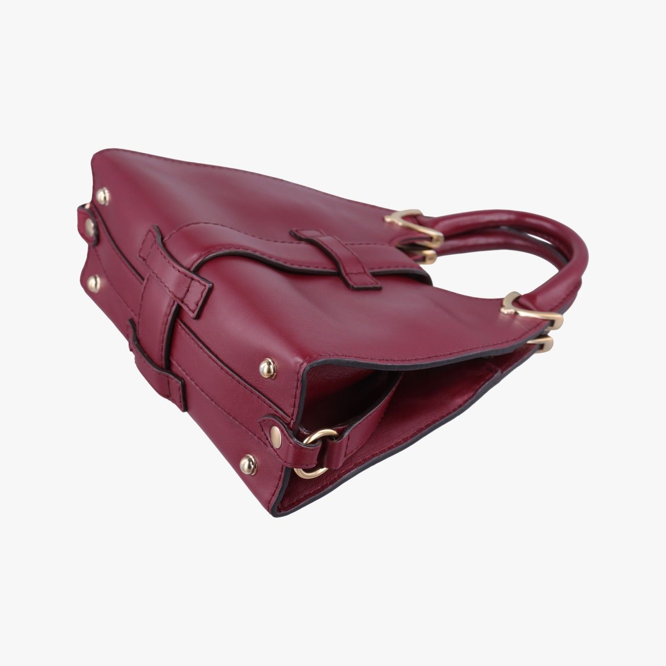 Gucci Stirrup Wine Red Leather Shoulder — view 6