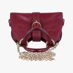 Gucci Stirrup Wine Red Leather Shoulder — view 8