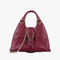 Gucci Stirrup Wine Red Leather Shoulder