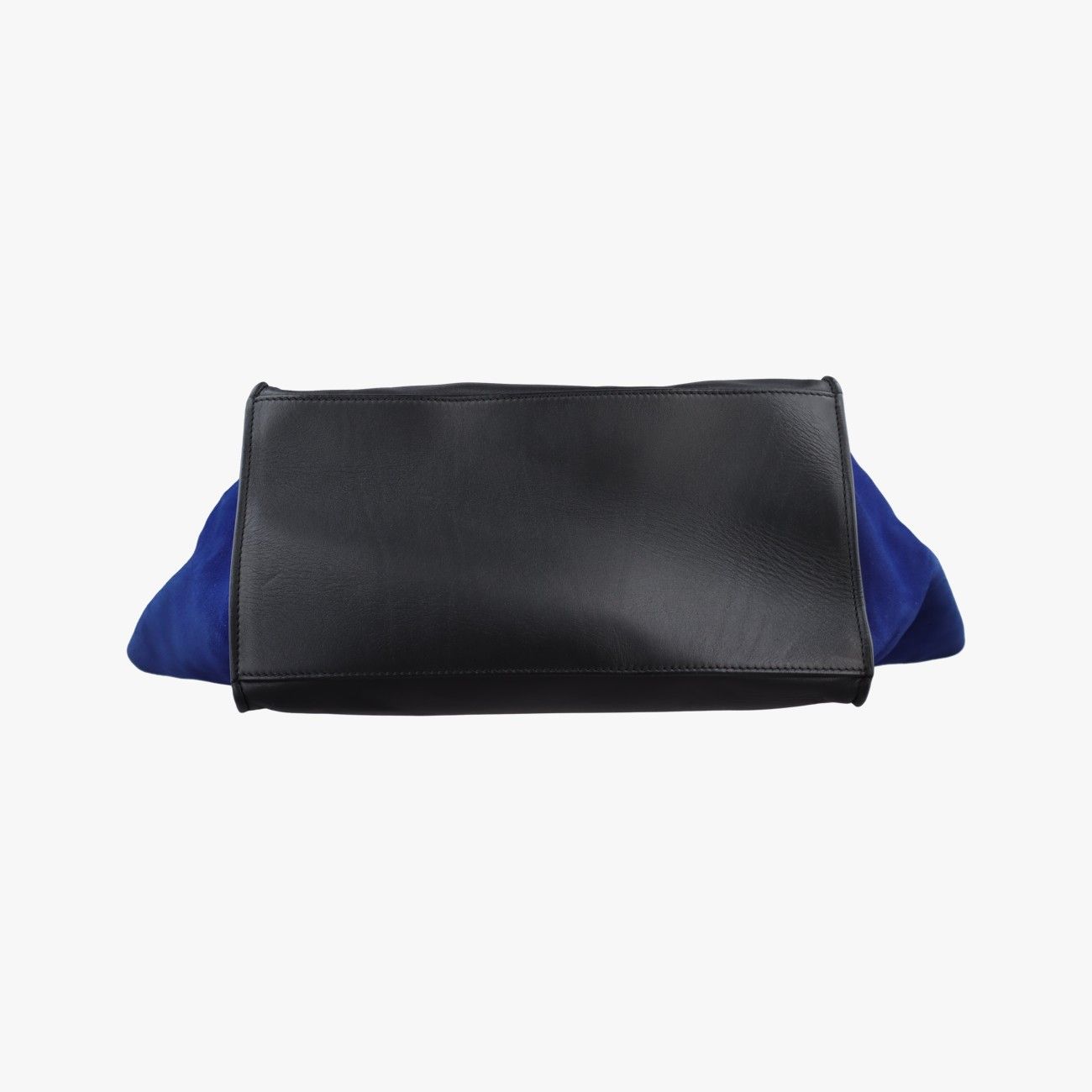 Celine Trapeze Black Suede Leather Shoulder — view 3