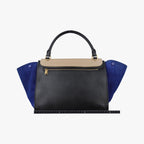 Celine Trapeze Black Suede Leather Shoulder — view 2