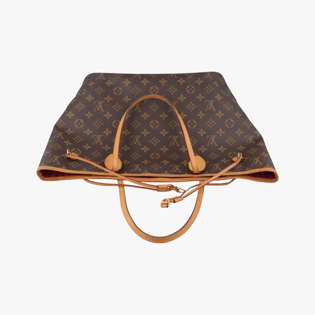 Louis Vuitton Neverfull MM Monogram Brown Canvas — view 8