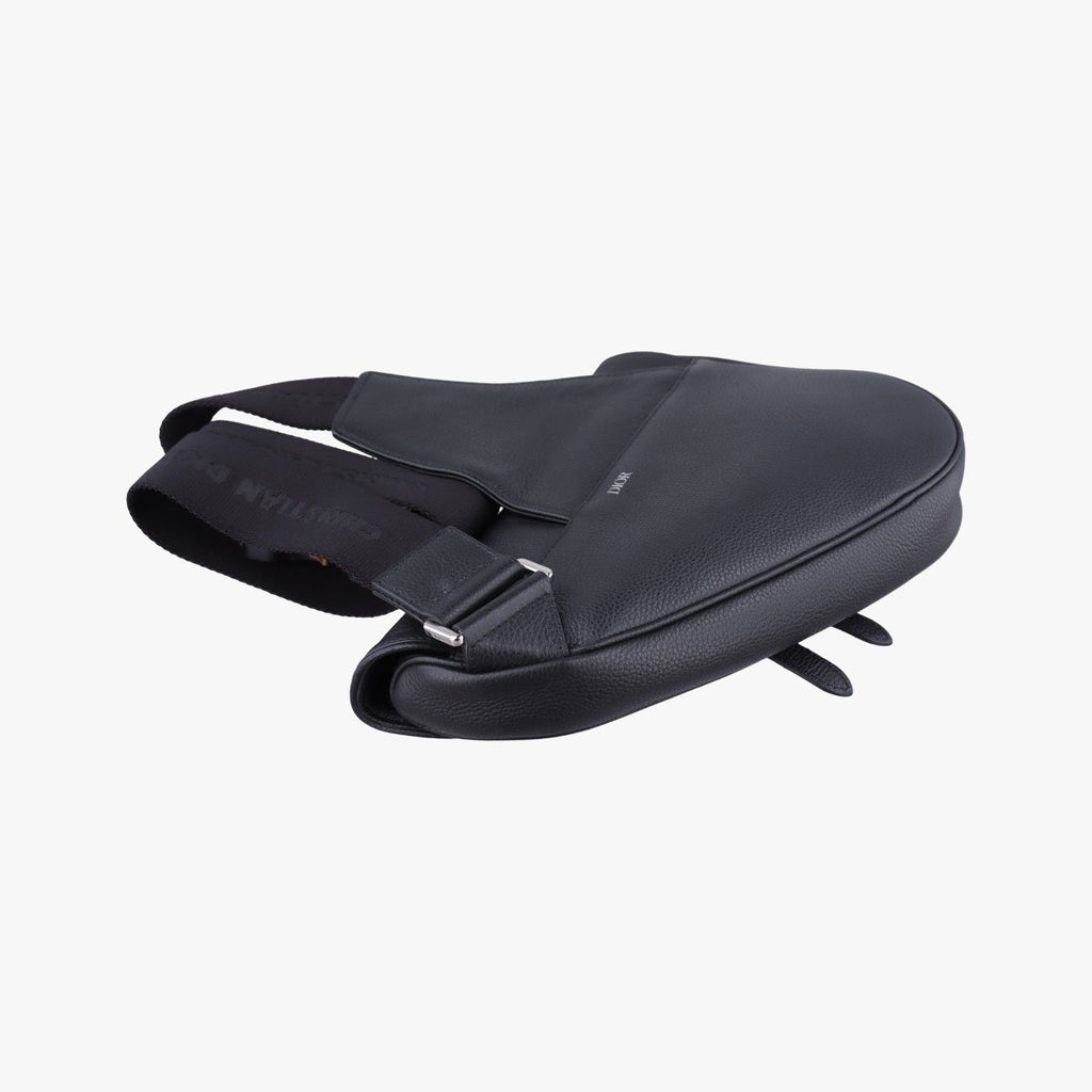 Dior Saddle Black Leather Handbag — view 7