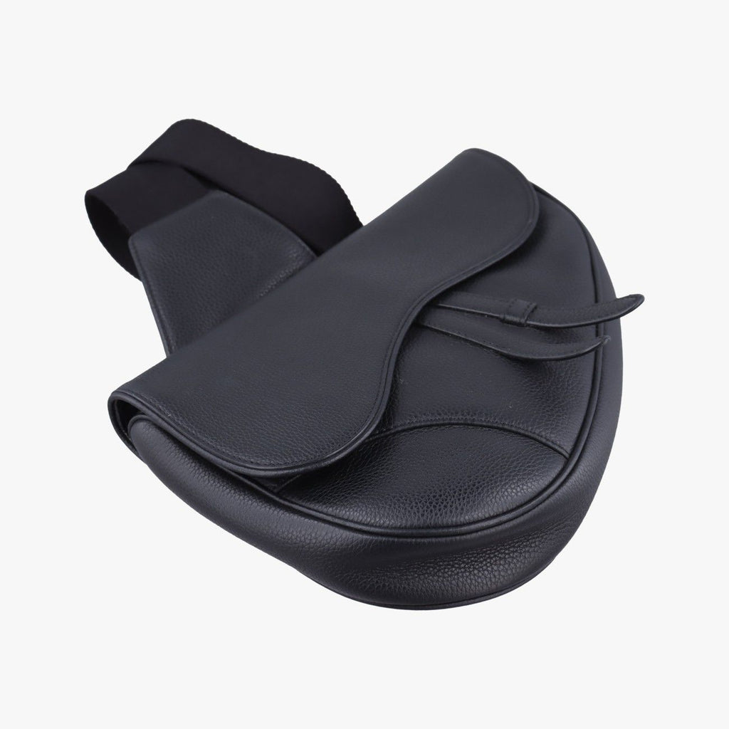 Dior Saddle Black Leather Handbag — view 5
