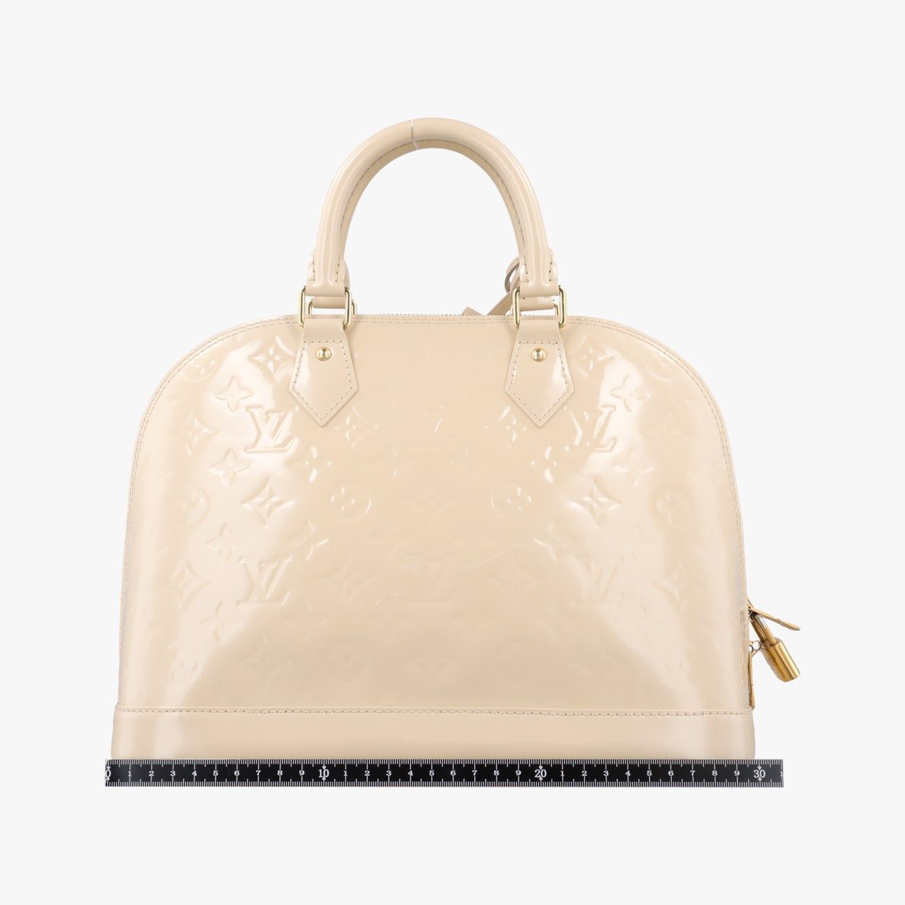 Louis Vuitton Alma PM Dune Vernis Handbag — view 2