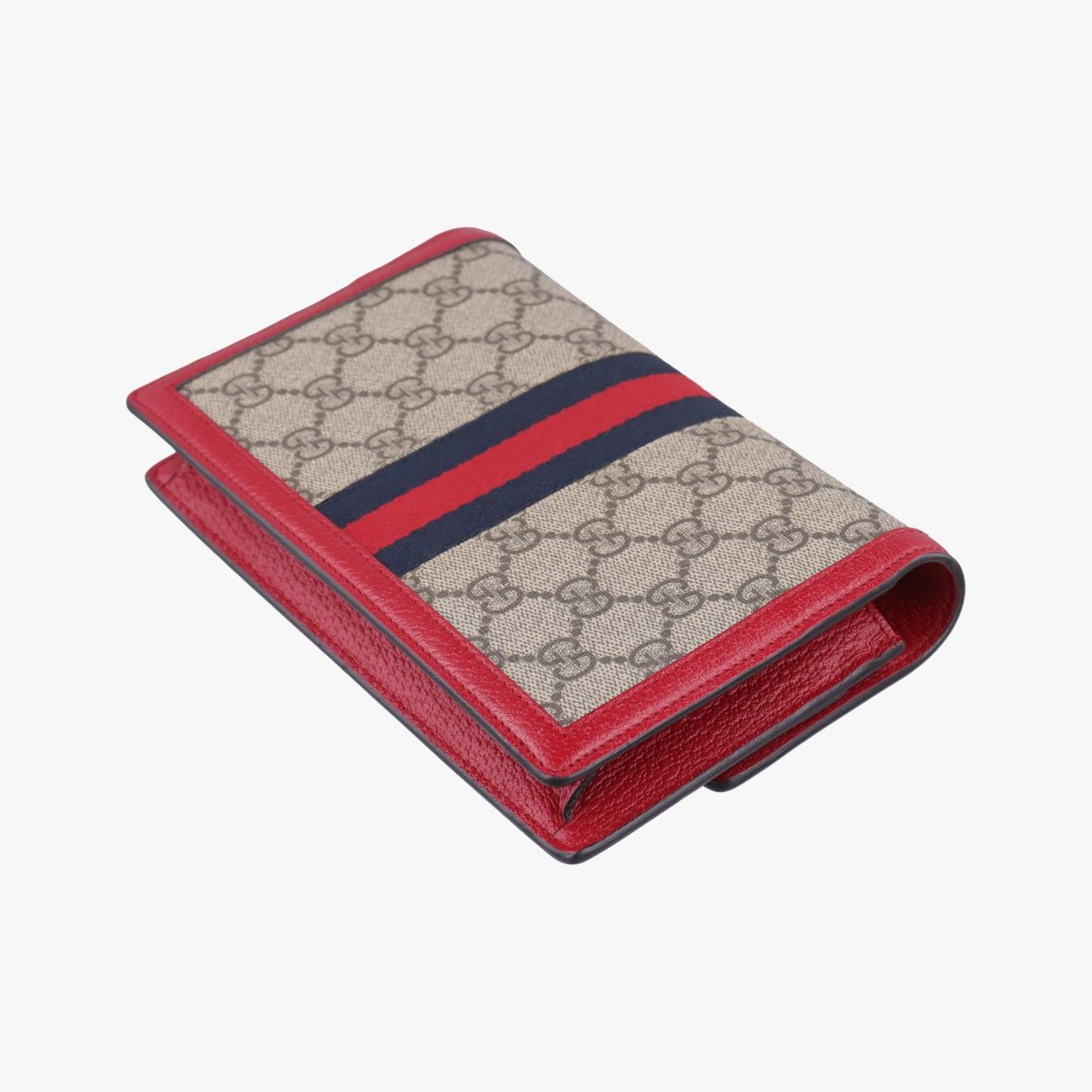 Gucci Queen Magarette Beige Red Multi Canvas Leather Shoulder — view 6